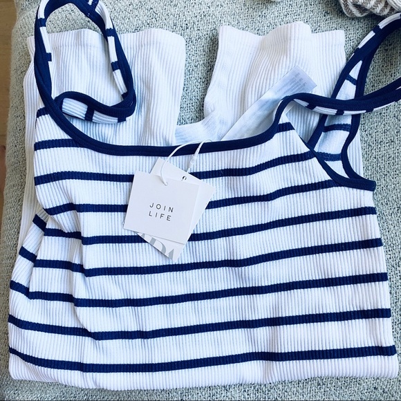 NEW Zara seamless stripe bodysuit BLOGGERS FAVORITE!!! - Picture 14 of 15